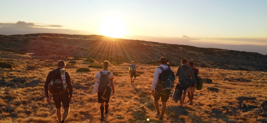 Naši studenti v Portugalsku